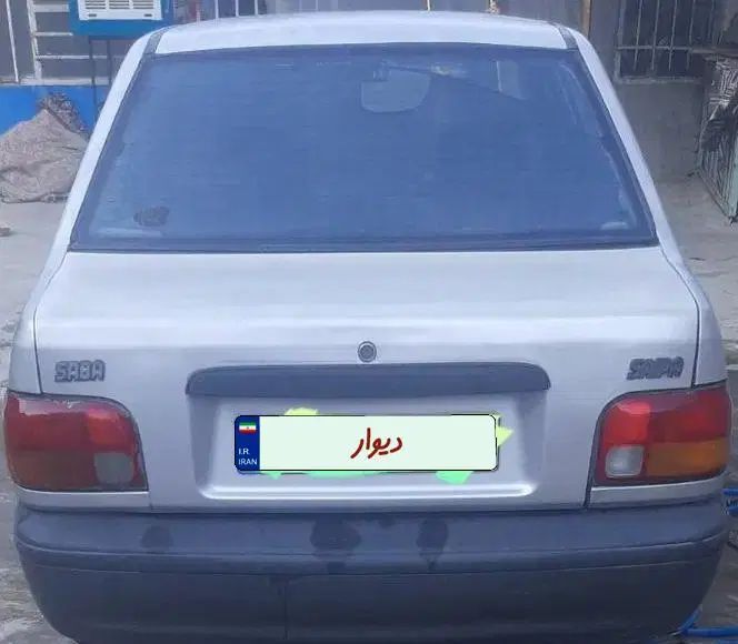 پراید صبا بنزینی - 1387