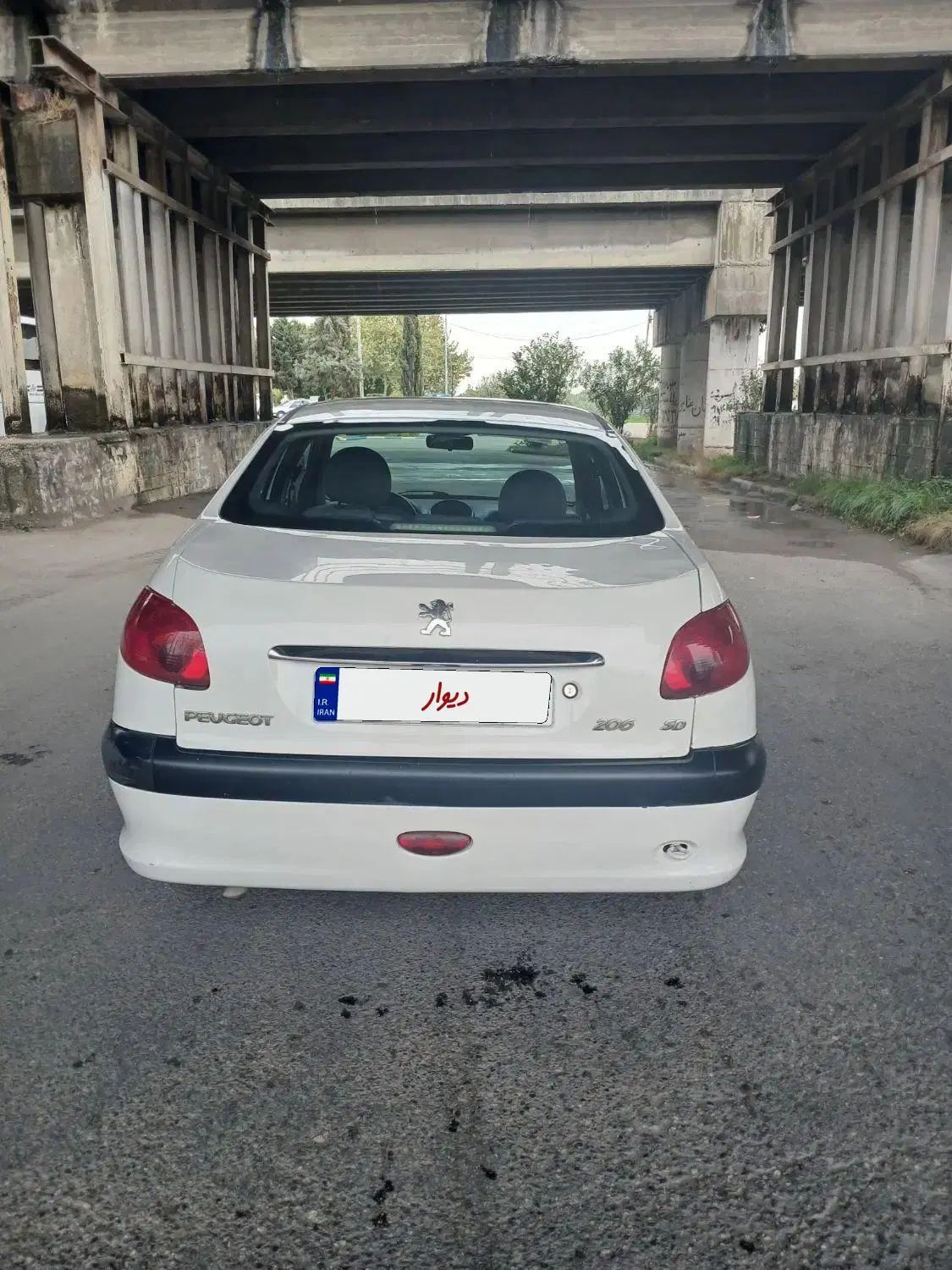 پژو ۲۰۶ صندوق دار v8 - 1387