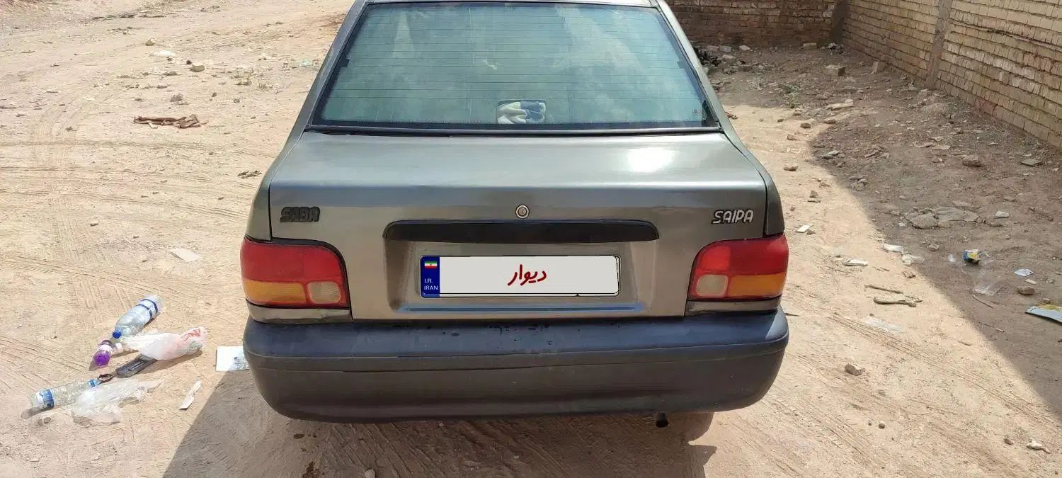 پراید صبا بنزینی - 1386
