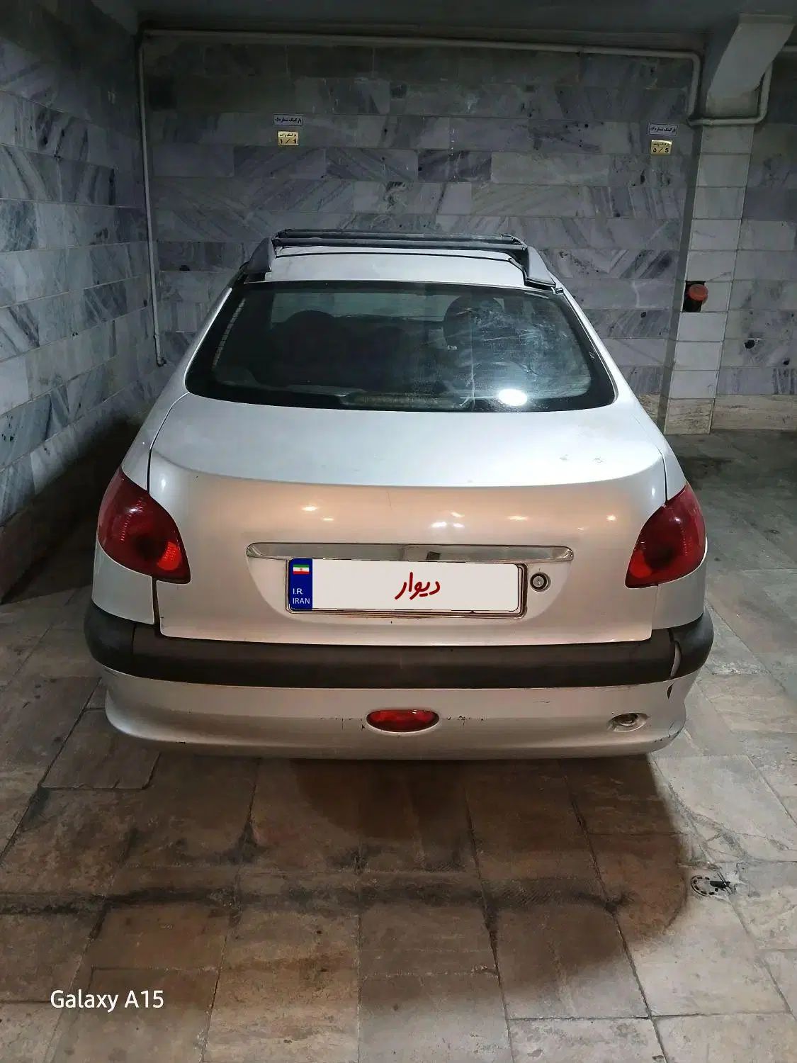 پژو ۲۰۶ صندوق دار v8 - 1386