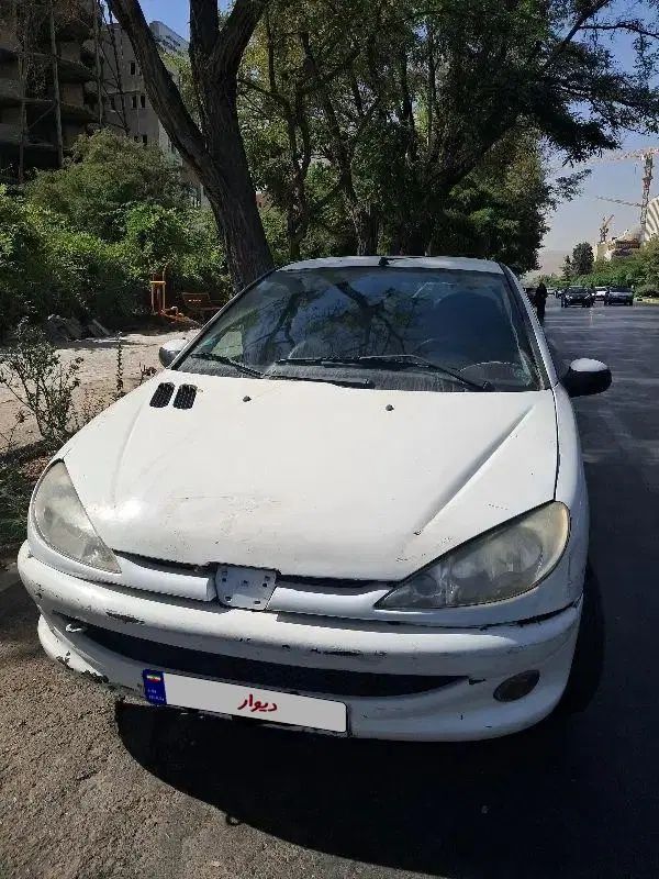 پژو ۲۰۶ صندوق دار v8 - 1388