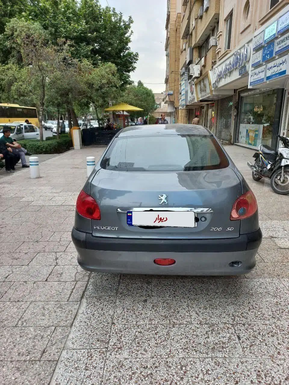 پژو ۲۰۶ صندوق دار v8 - 1392