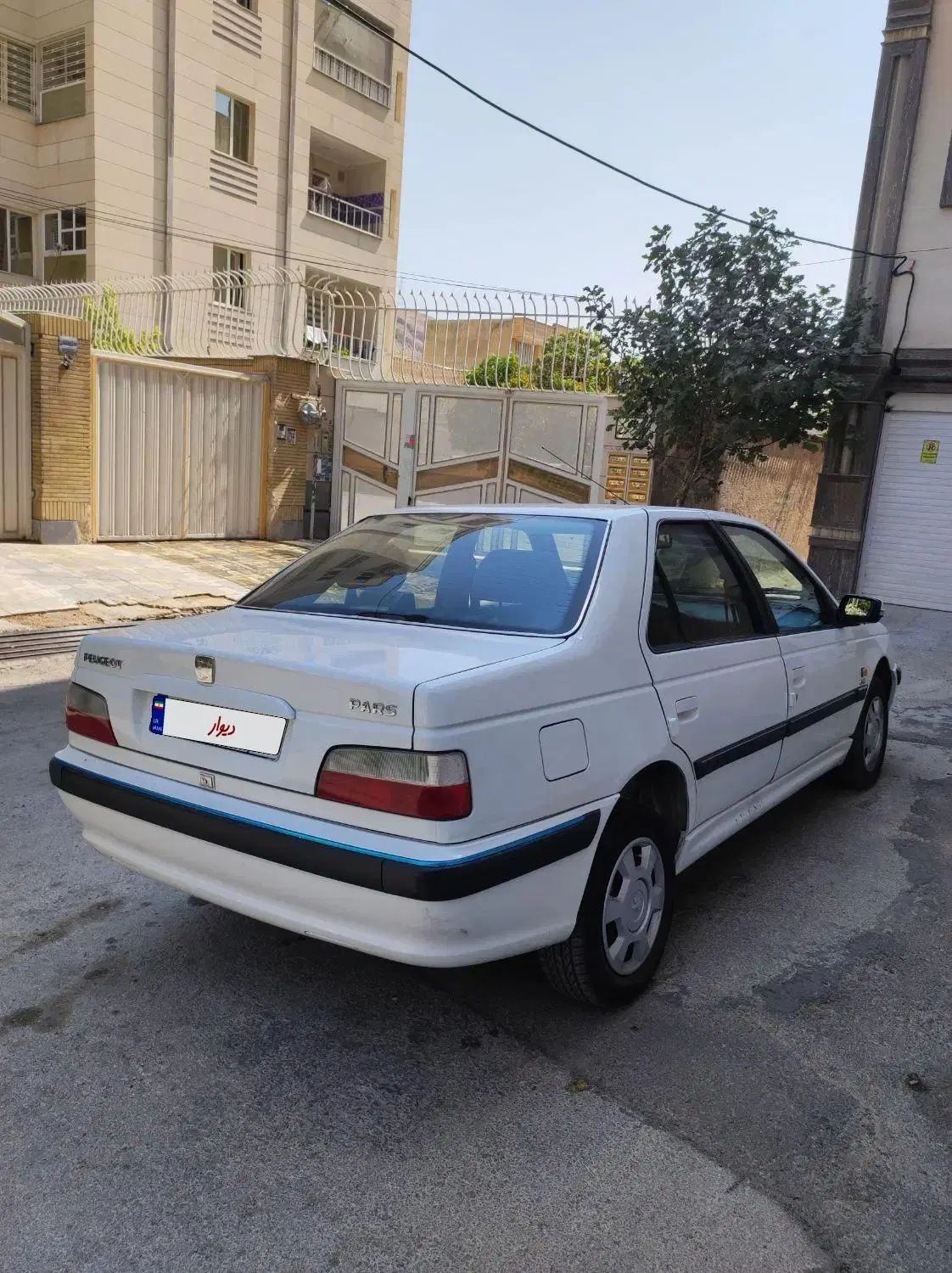 پژو پارس دوگانه سوز - 1391