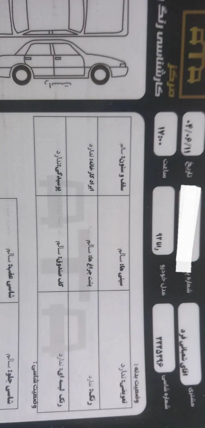 خودرو رانا، LX آگهی ann_20409791