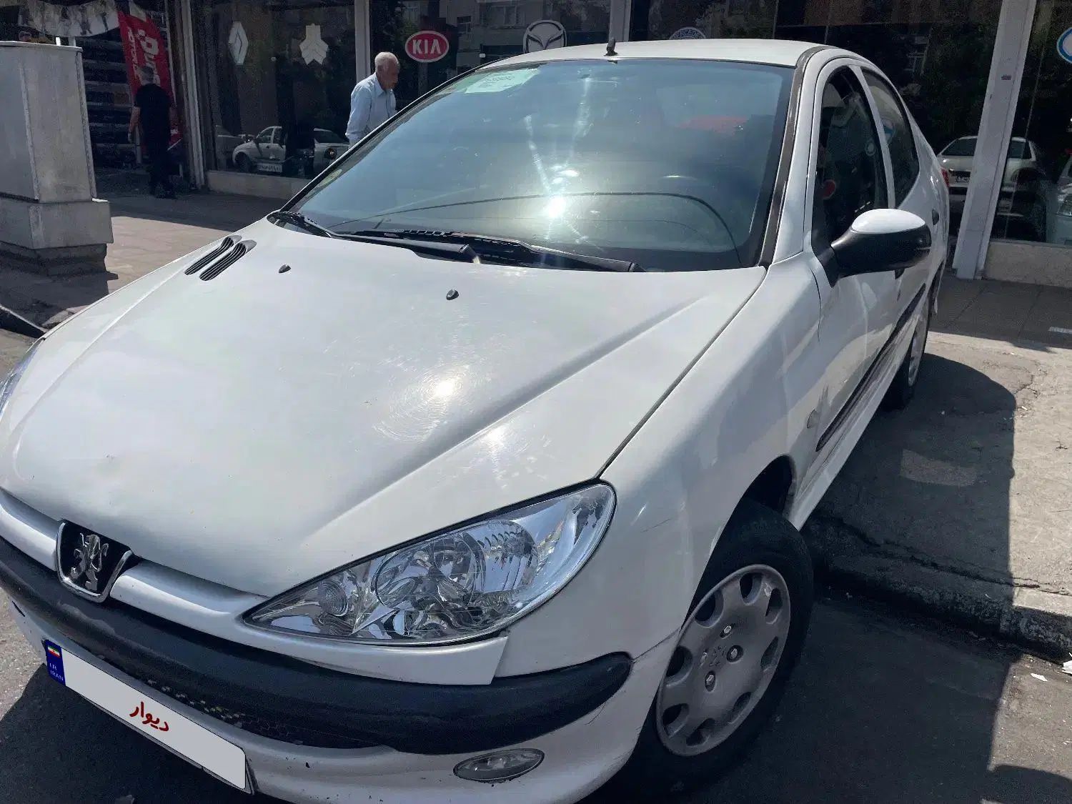 پژو ۲۰۶ صندوق دار v8 - 1387