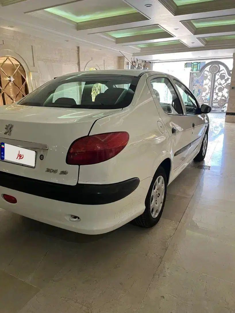 پژو ۲۰۶ صندوق دار v9 - 1390