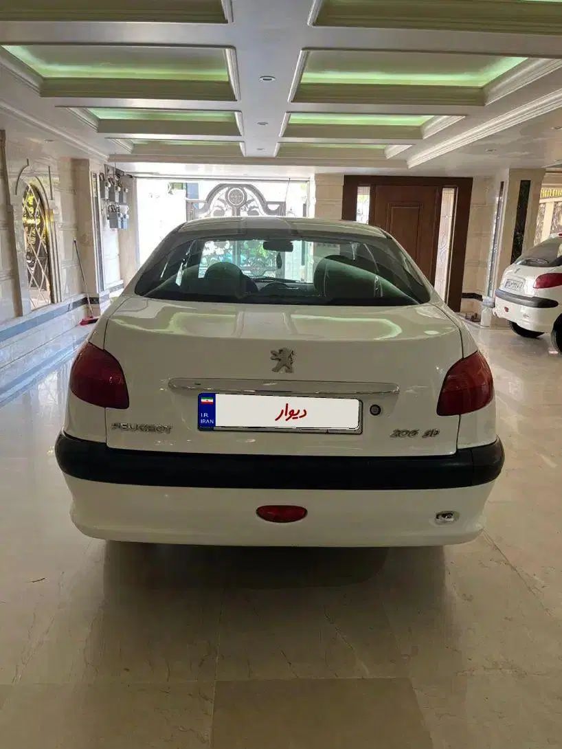 پژو ۲۰۶ صندوق دار v9 - 1390