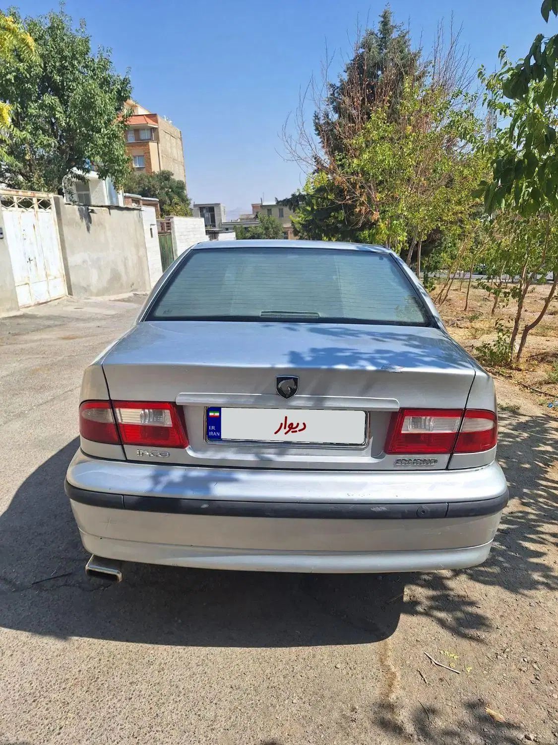 سمند LX EF7 دوگانه سوز - 1389