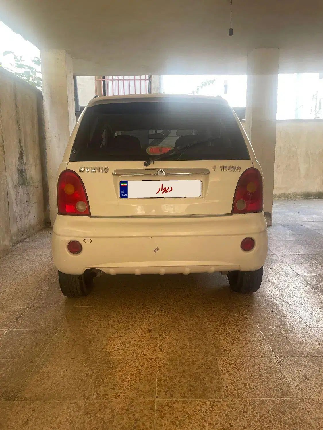 ام وی ام 110 چهار سیلندر دنده ای - 1391