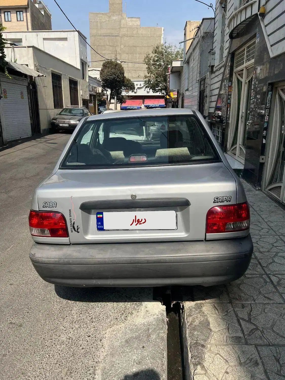 پراید صبا بنزینی - 1386