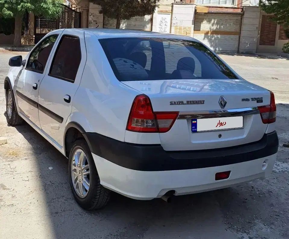 رنو پارس تندر گیربکس JHQ + مولتی مدیا - 1393