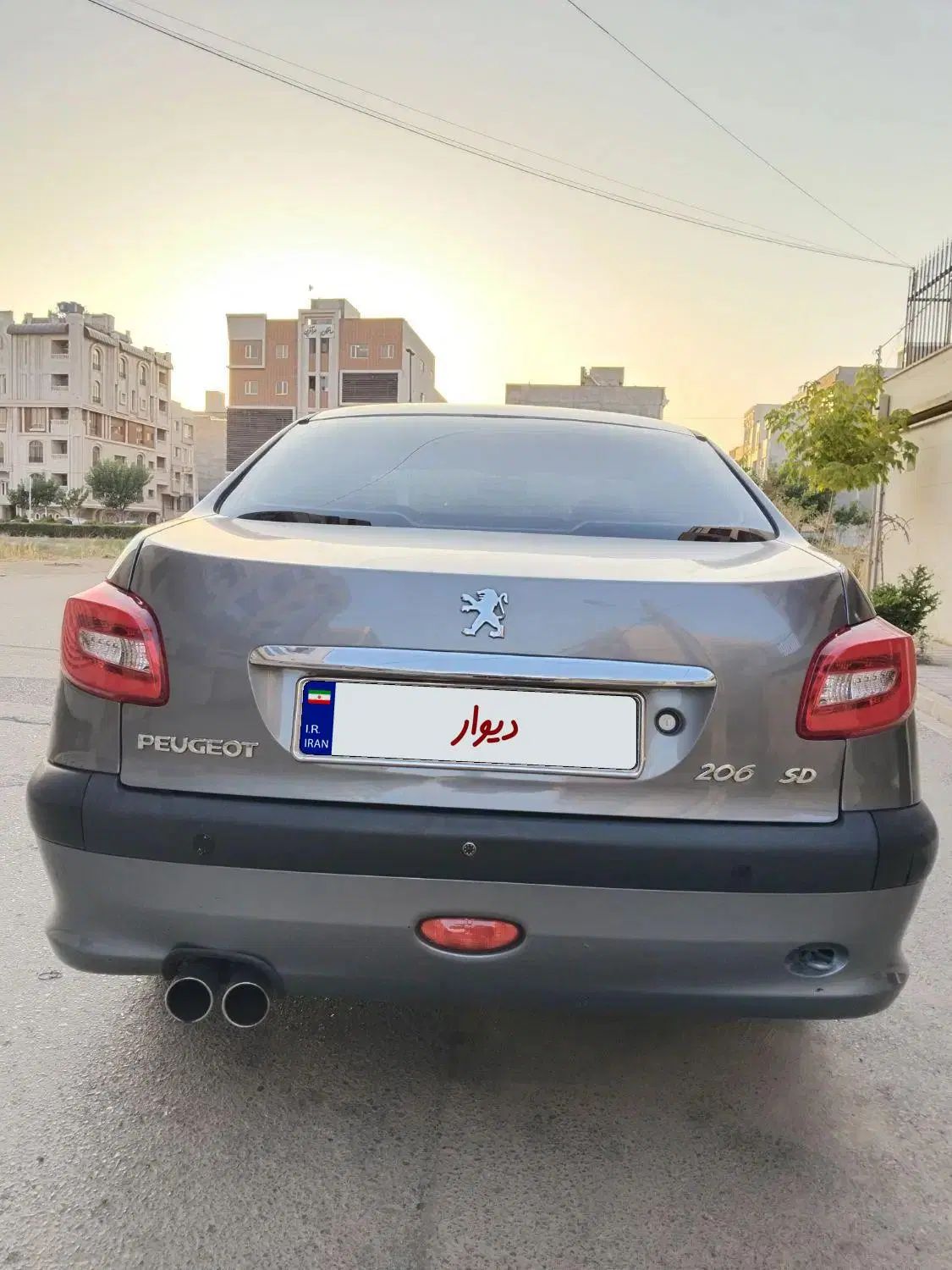 پژو ۲۰۶ صندوق دار v8 - 1393