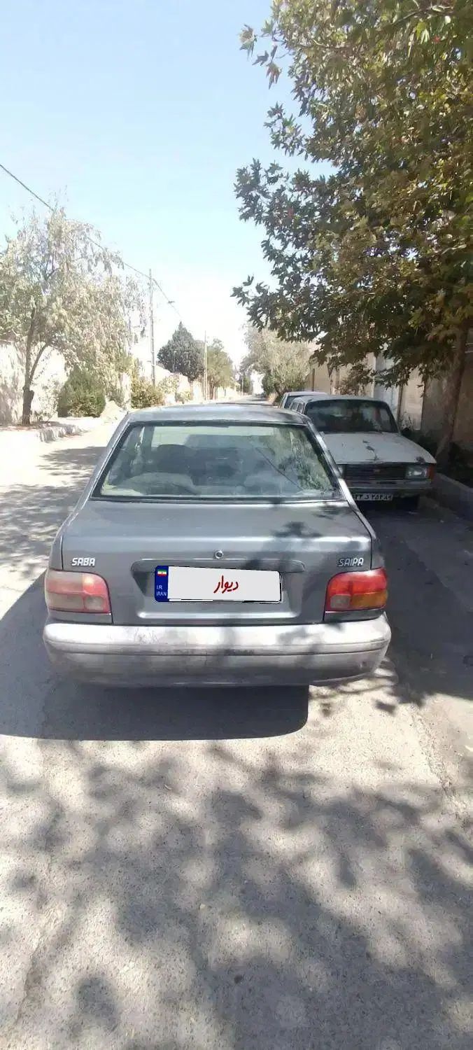 پراید صبا بنزینی - 1386