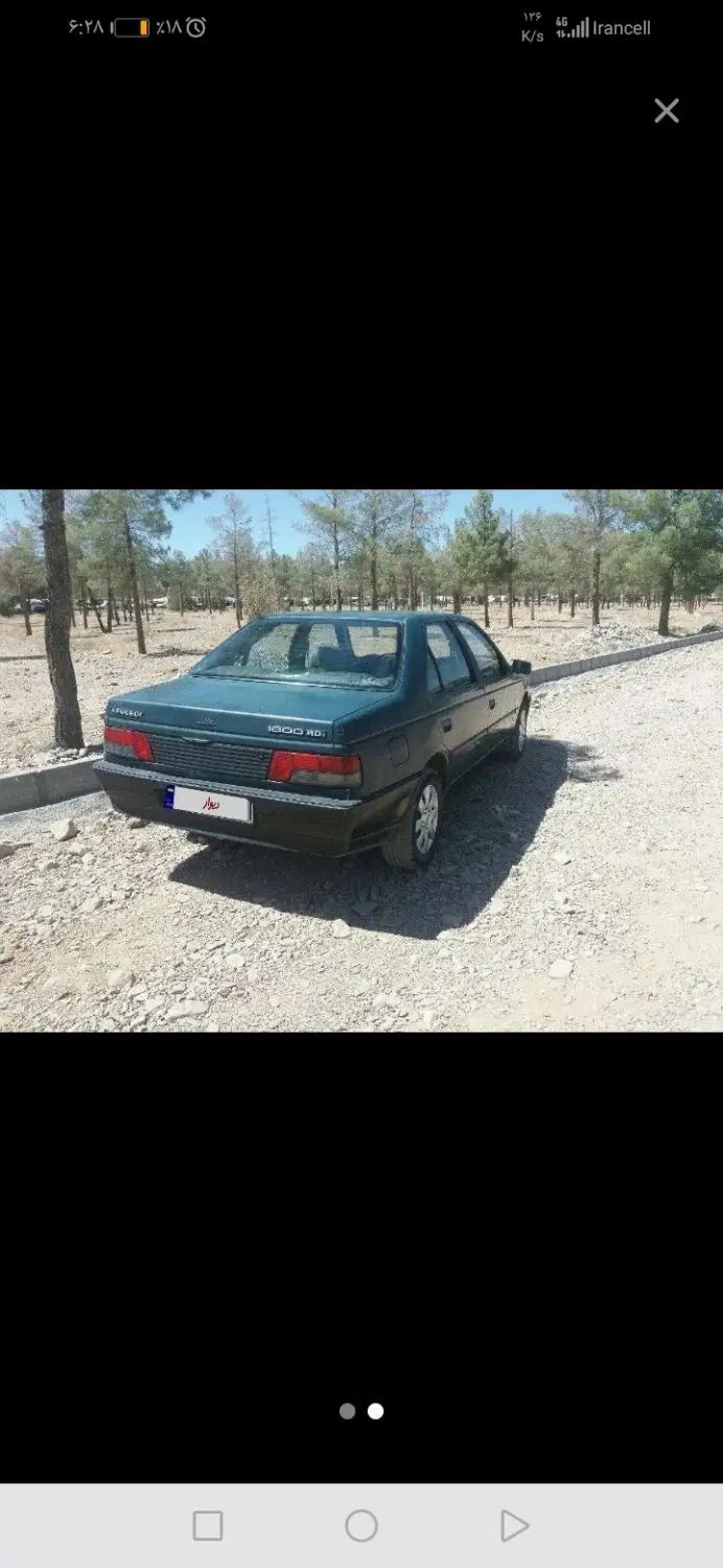 پژو آردی دوگانه سوز CNG - 1384