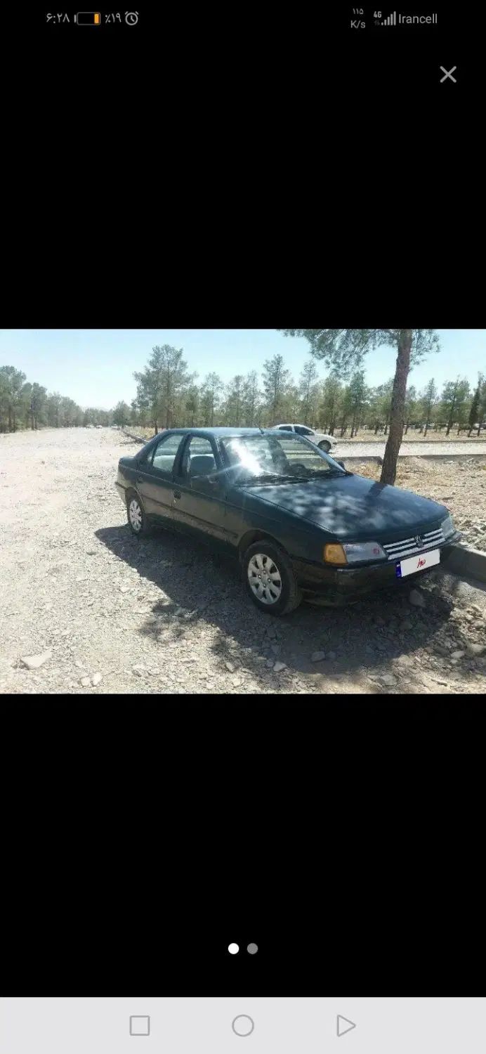 پژو آردی دوگانه سوز CNG - 1384
