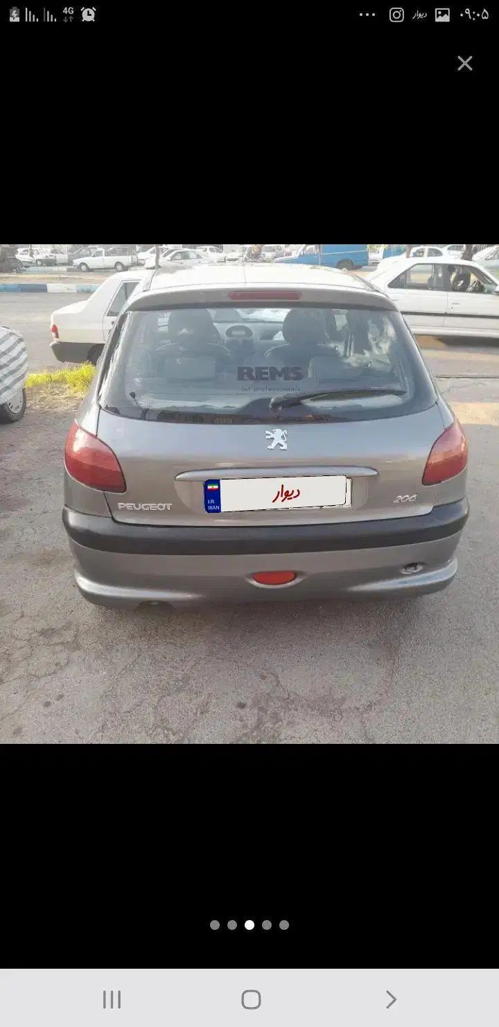 پژو 206 تیپ 2 - 1386