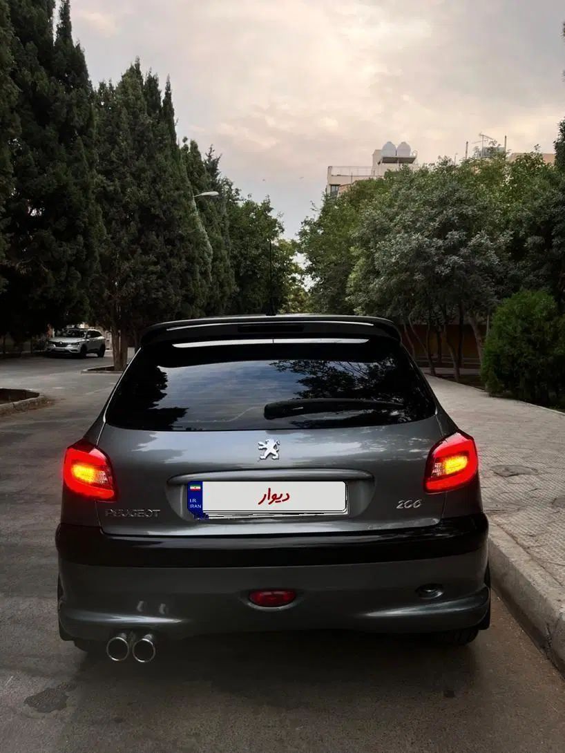 پژو 206 تیپ 2 - 1386