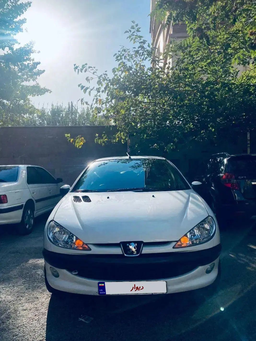 پژو ۲۰۶ صندوق دار v8 - 1391