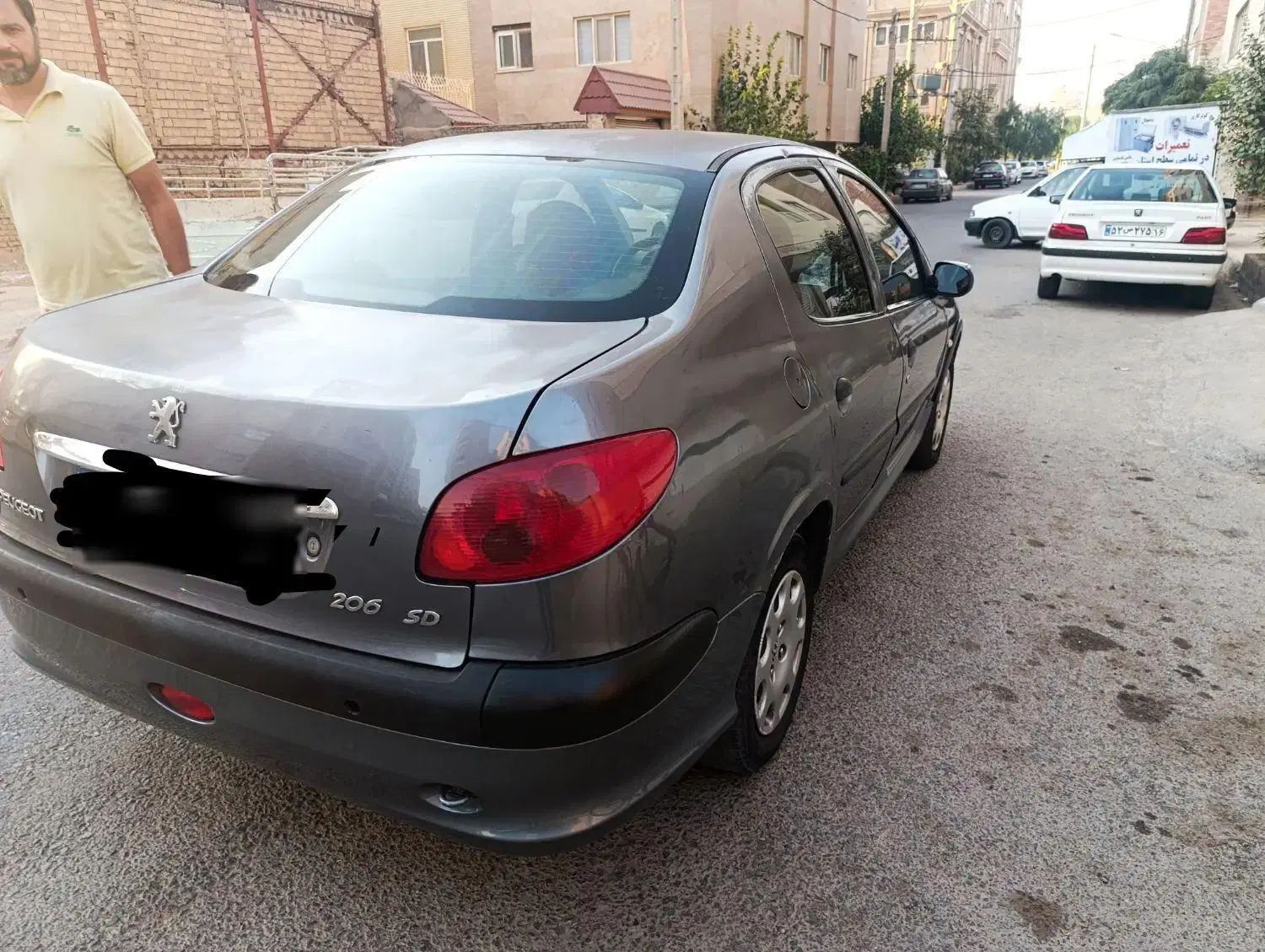 پژو ۲۰۶ صندوق دار v8 - 1390