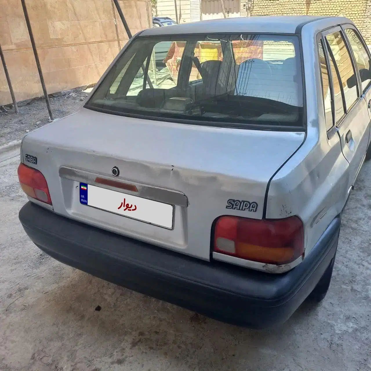 پراید صبا بنزینی - 1386