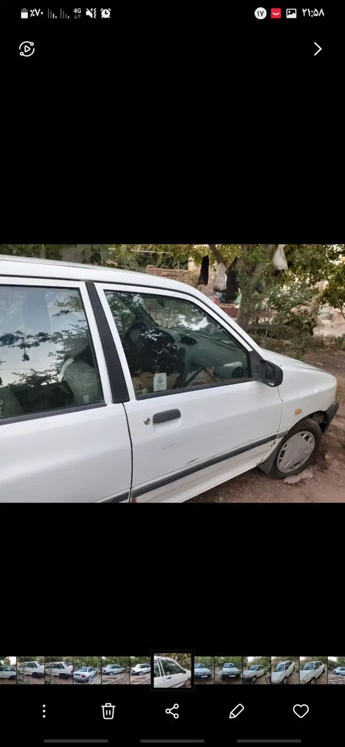 پراید صبا بنزینی - 1390