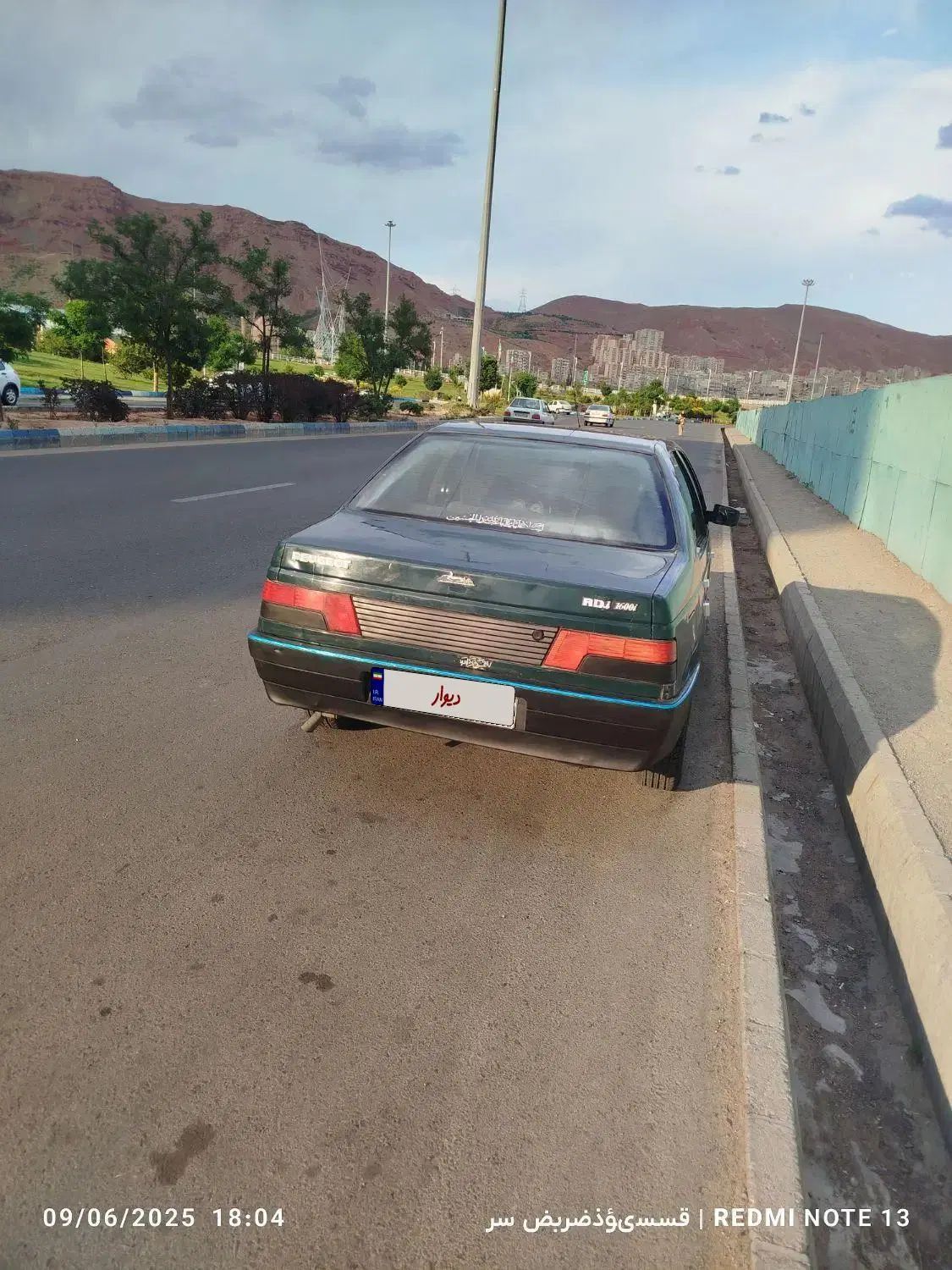 پژو آردی دوگانه سوز CNG - 1383