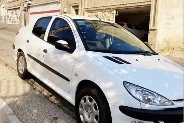 پژو ۲۰۶ صندوق دار v8 - 1397