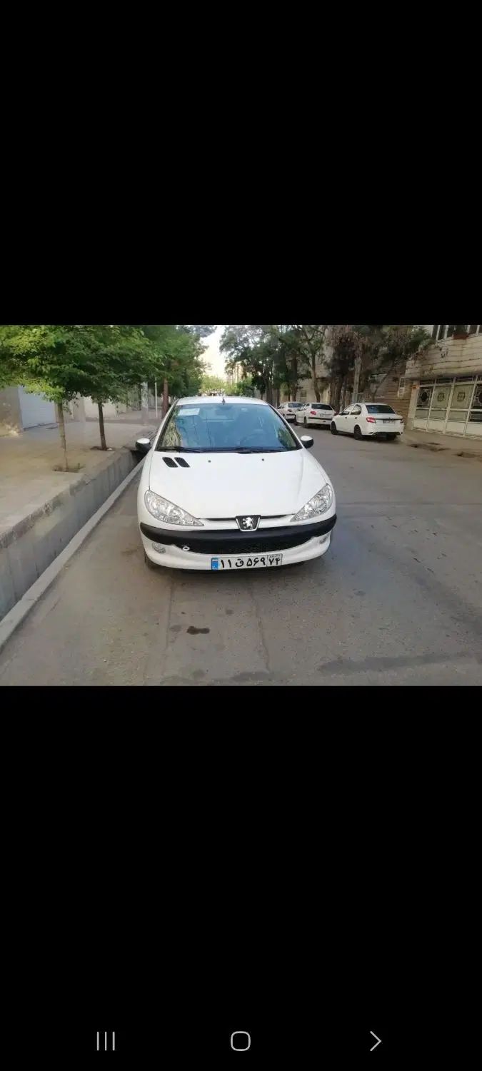 پژو ۲۰۶ صندوق دار v8 - 1396