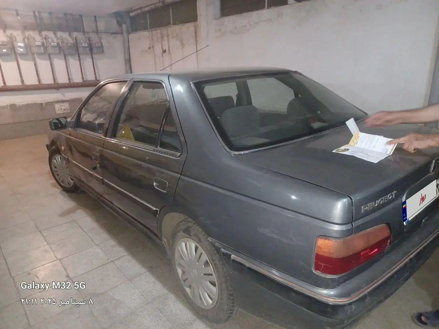 پژو پارس XU7ساده - 1385
