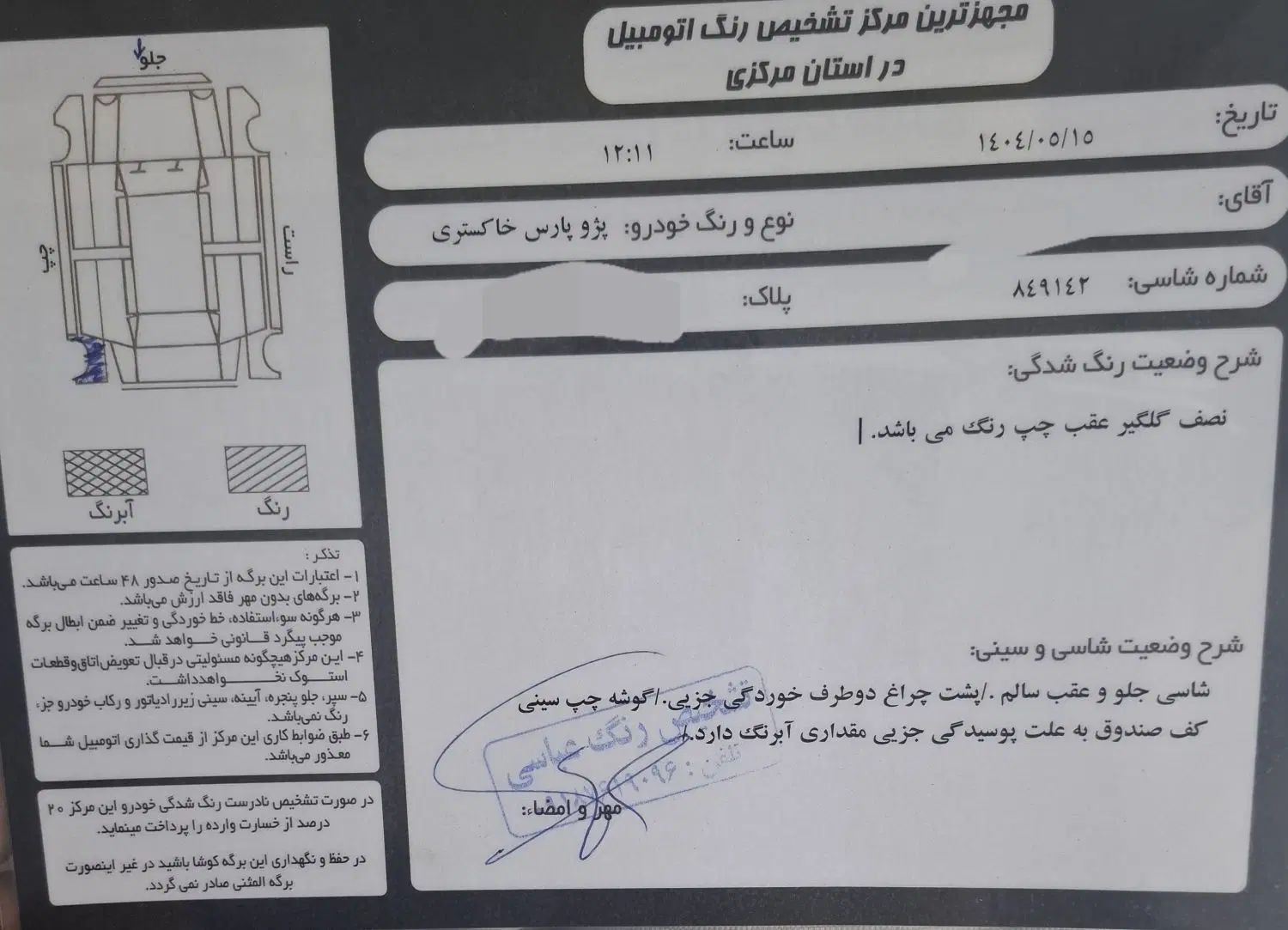 پژو پارس XU7ساده - 1391