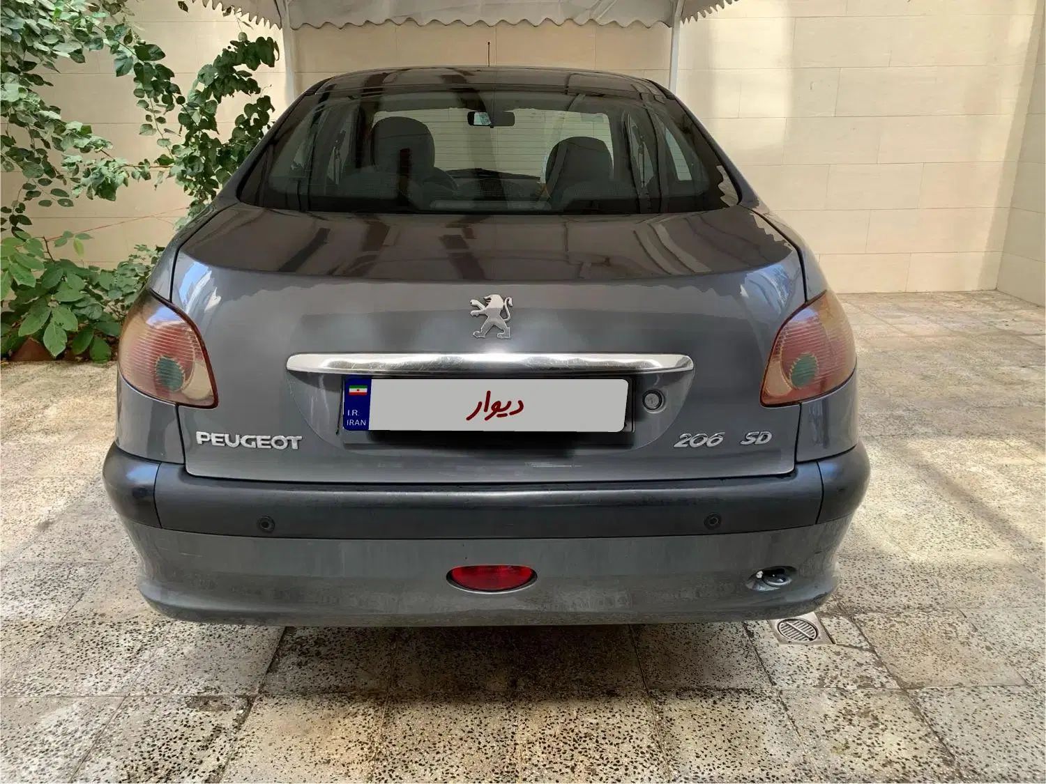 پژو ۲۰۶ صندوق دار v8 - 1394