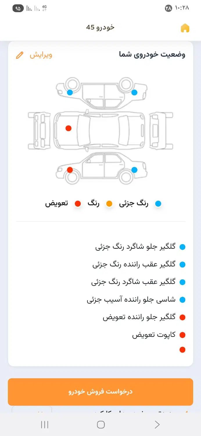 تیبا 2 EX رینگ آلومینیومی - 1395