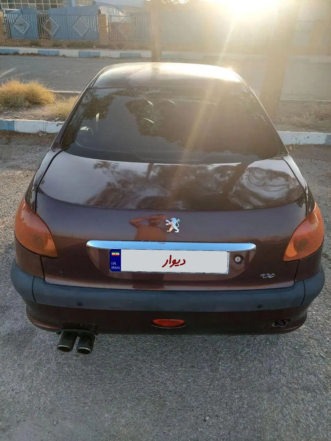 پژو ۲۰۶ صندوق دار v8 - 1393