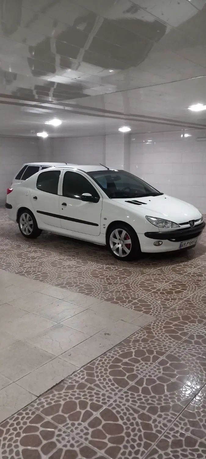 پژو ۲۰۶ صندوق دار v8 - 1390