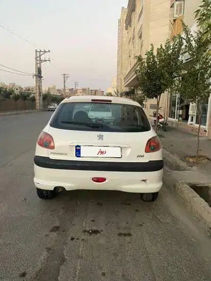 پژو 206 تیپ 3 - 1391