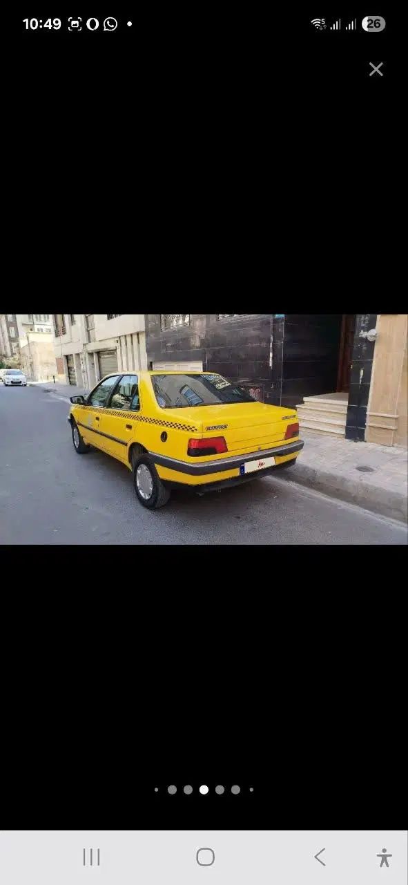 پژو 405 GLX - دوگانه سوز - 1395