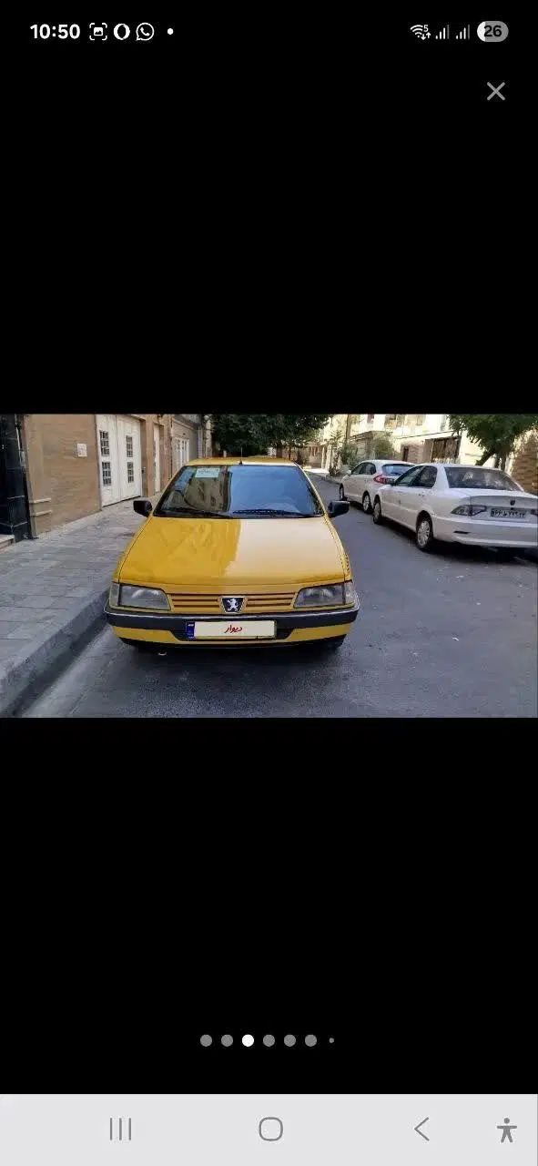 پژو 405 GLX - دوگانه سوز - 1395