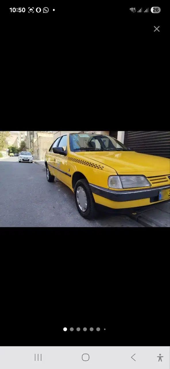 پژو 405 GLX - دوگانه سوز - 1395