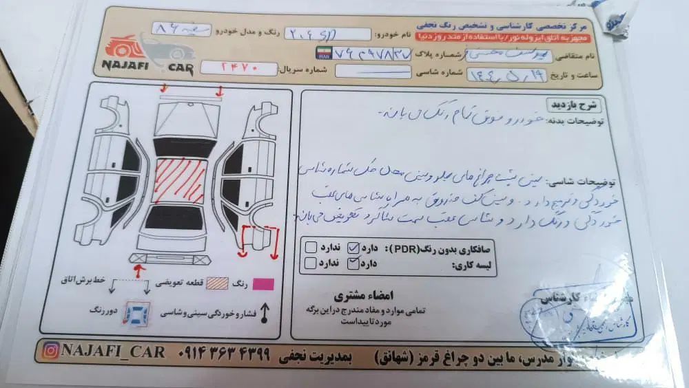 پژو ۲۰۶ صندوق دار v1 - 1386