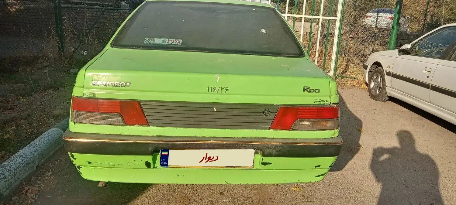 پژو روآ G2 دوگانه سوز - 1388