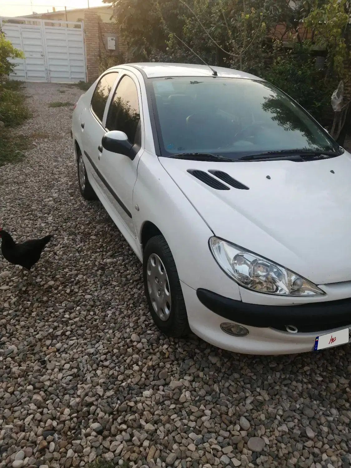 پژو ۲۰۶ صندوق دار v8 - 1395