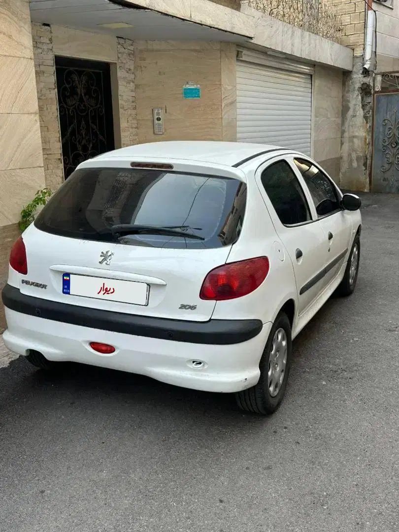 پژو 206 تیپ 5 - 1393