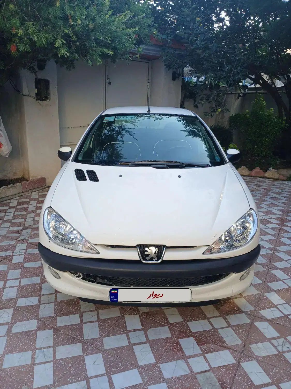 پژو ۲۰۶ صندوق دار v8 - 1386