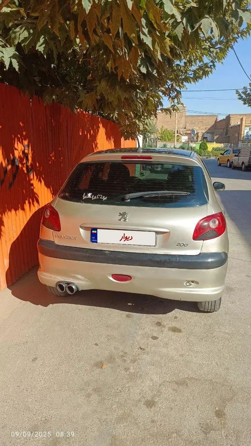 پژو 206 تیپ 2 - 1383
