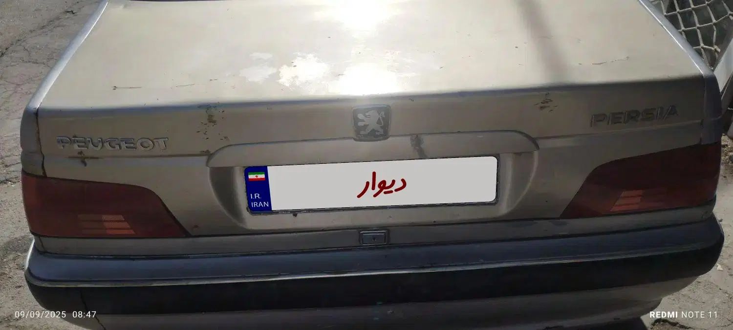 پژو پارس XU7ساده - 1379