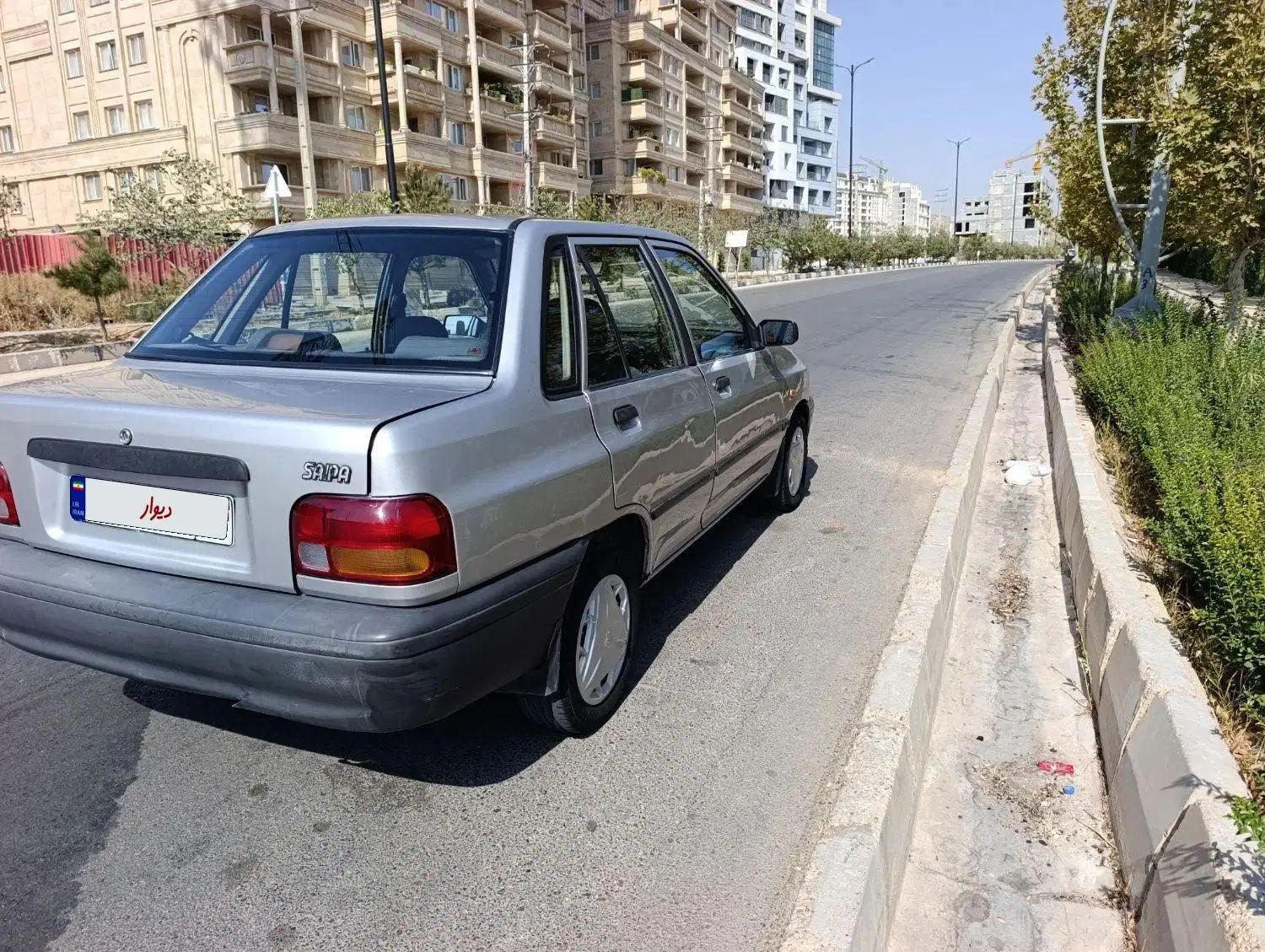 پراید صبا بنزینی - 1387