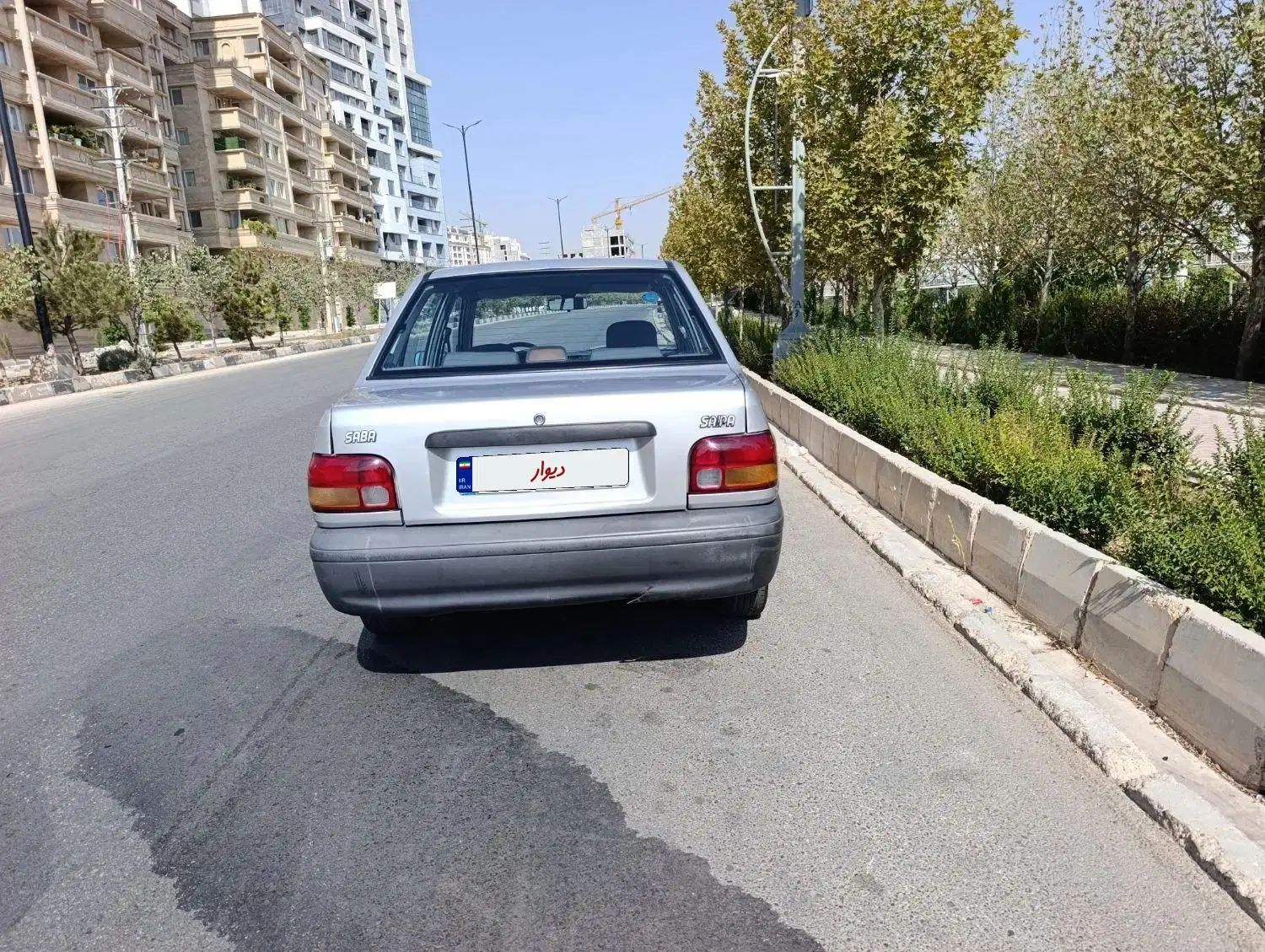 پراید صبا بنزینی - 1387