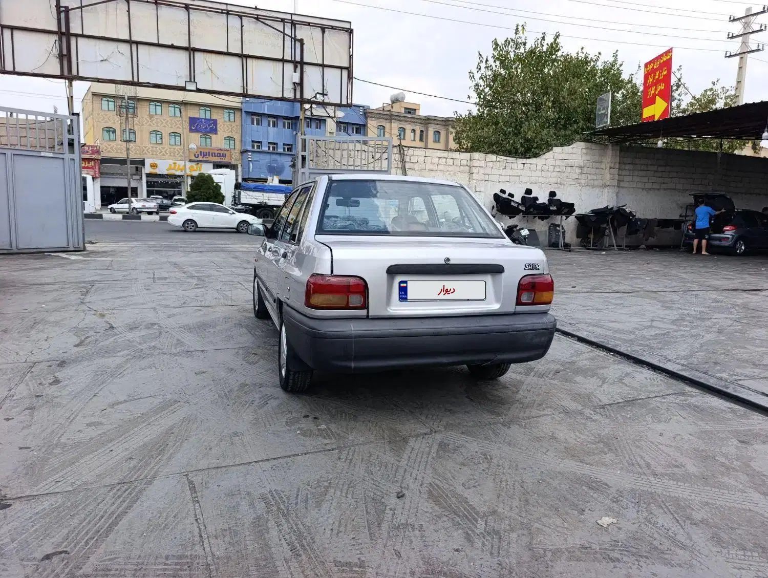 پراید صبا بنزینی - 1387