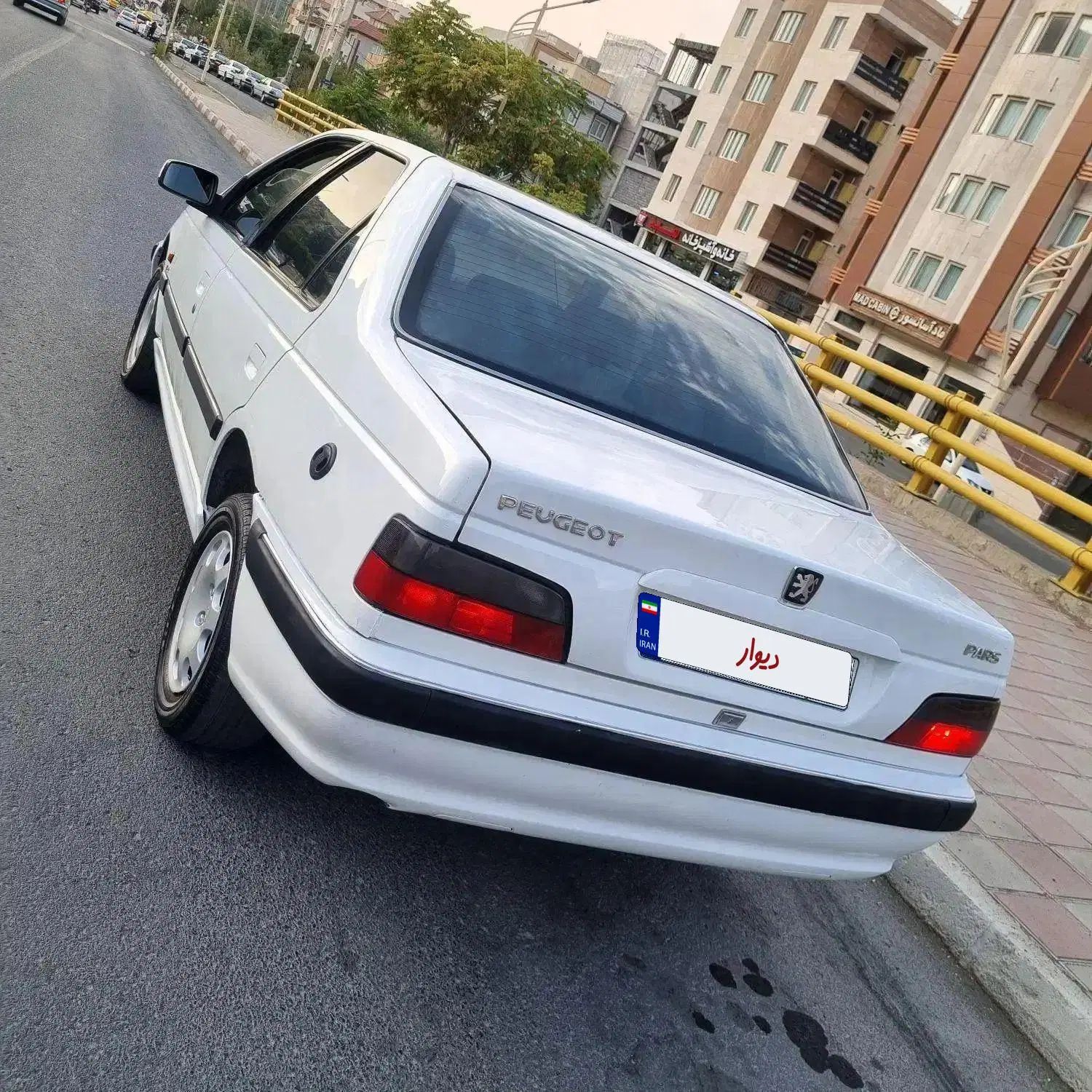 پژو پارس دوگانه سوز - 1386