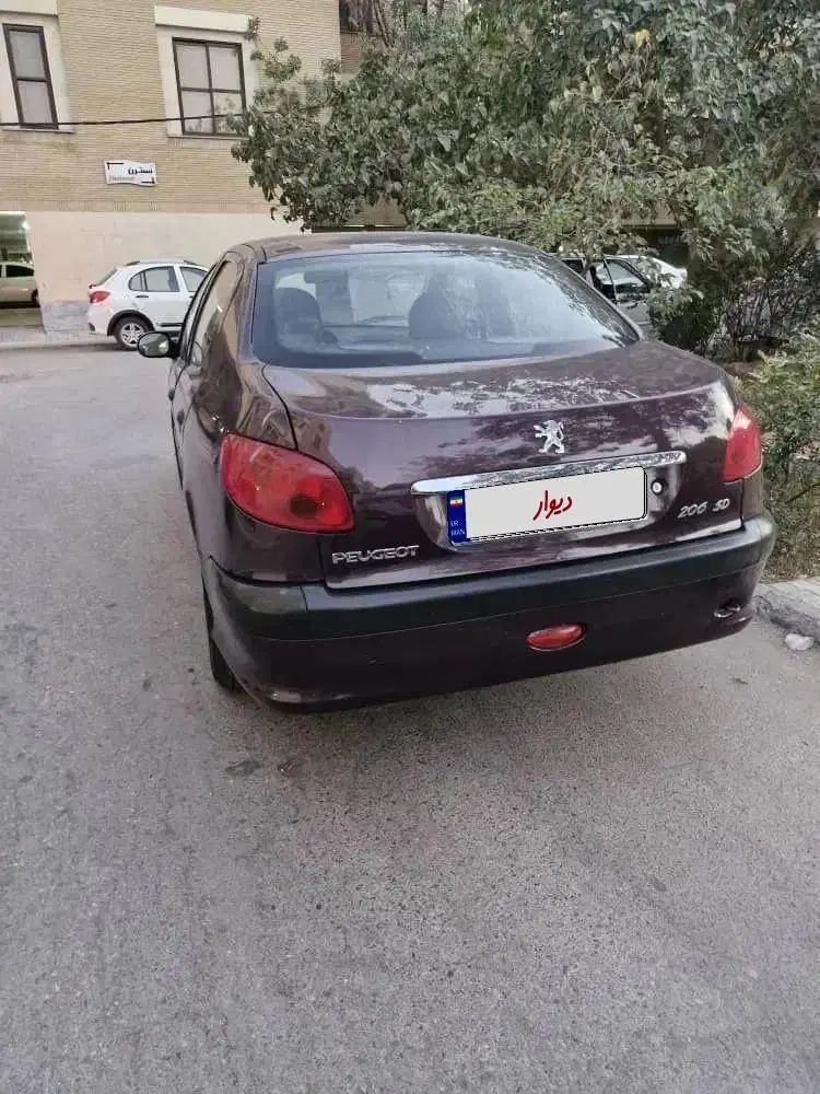 پژو ۲۰۶ صندوق دار v1 - 1390